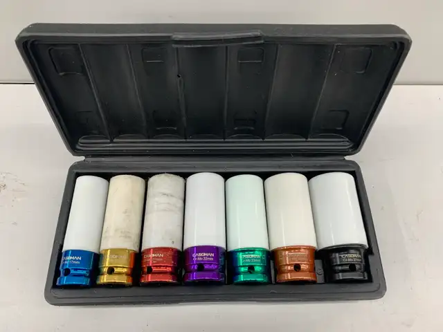 Casoman 7 Piece Wheel Socket Set