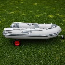 9 ft Inflatable Boat with Reinforced Aluminum Transom