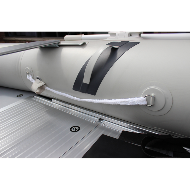 9 ft Inflatable Boat with Reinforced Aluminum Transom - Photo 4
