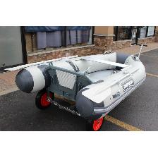 9 ft Lightweight Inflatable Fishing Boat for Lake & Cottage Use