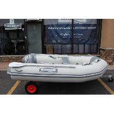 9 ft Inflatable Tender Boat — Aluminum Transom, Easy Carry Desig - Photo 3