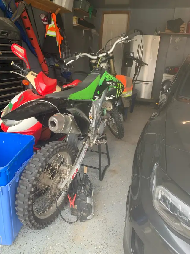 Kx250f 2007. fox dirtbike helmet and goggles - Photo 5