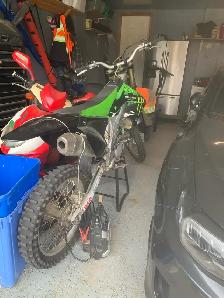 Kx250f 2007. fox dirtbike helmet and goggles - Photo 5
