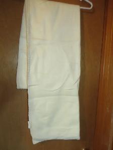 COUVERTURE BEIGE NEUVE