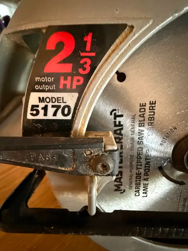 Skilsaw  7 1/4 Inch Circular Saw with New Blade - Photo 2