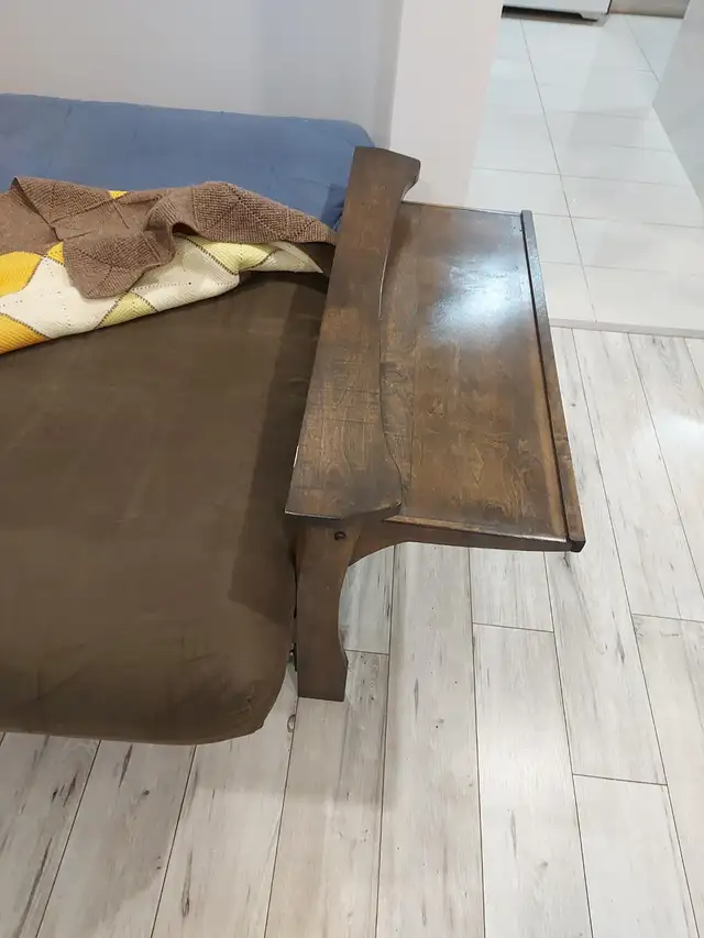 Futon with Hardwood Base $300 - Photo 5