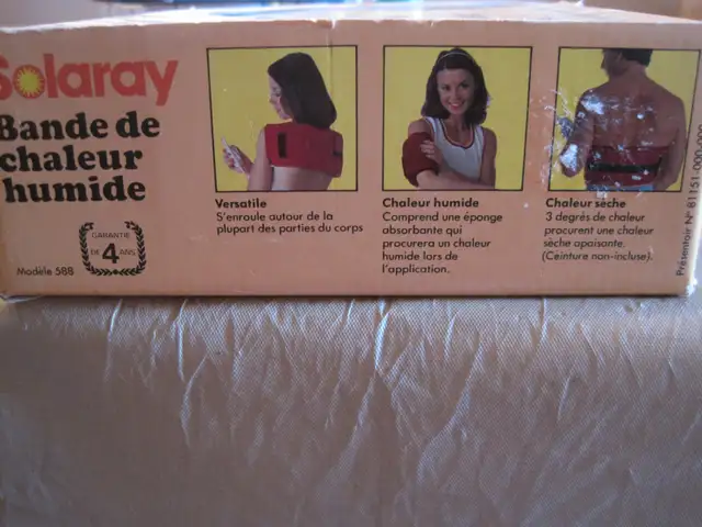 BANDE DE CHALEUR POUR DOULEUR SOLARY NEUF - Photo 2