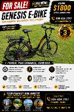 E-Bike Genesis for sale Miramichi NB