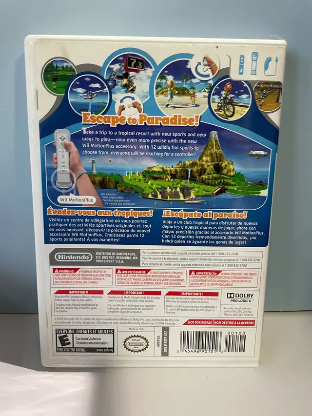 NINTENDO WII WII SPORTS RESORT - Photo 2