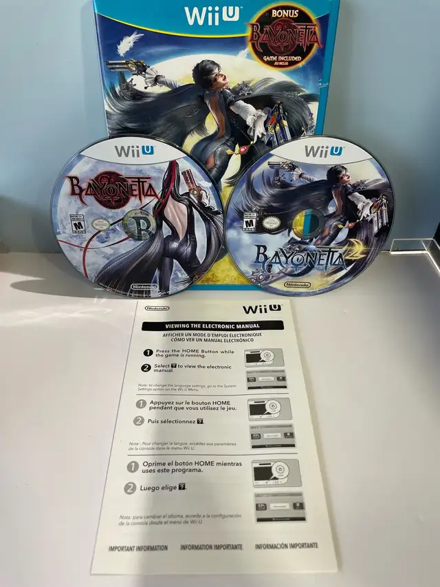 NINTENDO WII U BAYONETA 2