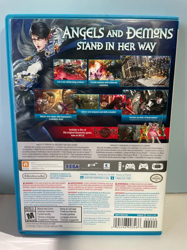 NINTENDO WII U BAYONETA 2 - Photo 2