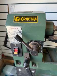 Craftex Wood Lathe with Tools & Stand – Ready to Use