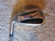 LEFTIE NIKE SLINGSHOT #5-9,pw STIFF STEEL IRONS