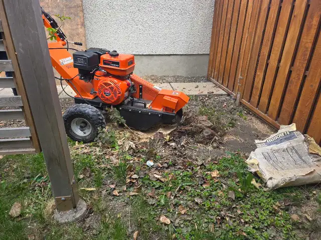 stump griding