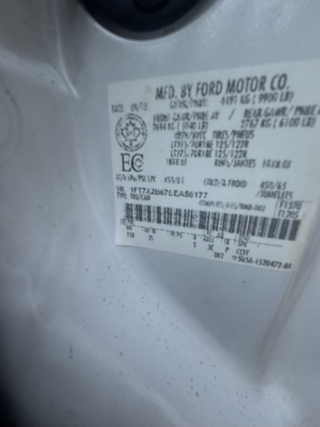 2014 Ford Super Duty F-250 SRW EXTENDED CAB — 8 FT BOX — CERTIFI - Photo 10