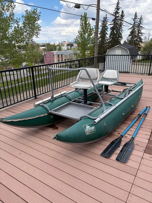 2 Man Pontoon Boat - Outcast PAC 1200 - Photo 4