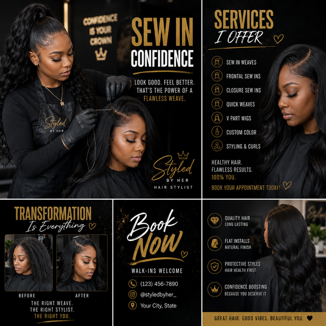 ## ✨ Premium Black Hair Salon in Mississauga ✨### Braids •