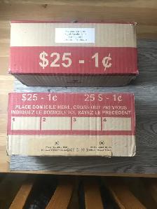 2 Package of rare 2012 One Cent