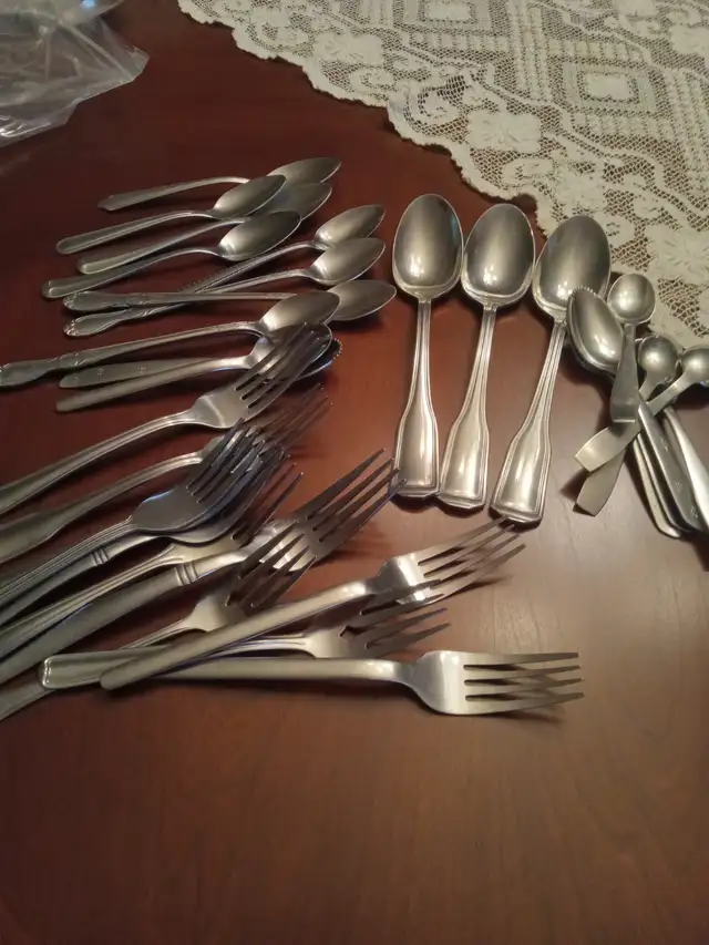 CUTLERY ASSORTED MIXTURE STAINLESS STEEL