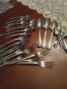 CUTLERY ASSORTED MIXTURE STAINLESS STEEL