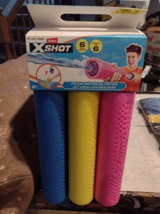 Foam Water Blaster 6 Pack