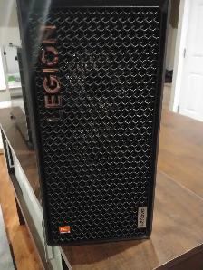 Lenovo legion gaming pc with motherboard,case and power supply.