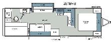 2012 Coachmen RV Catalina Santara Series 281BHS