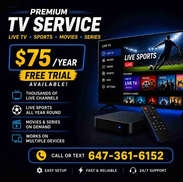 Ultimate Live TV & Sports Streaming – Free Trial