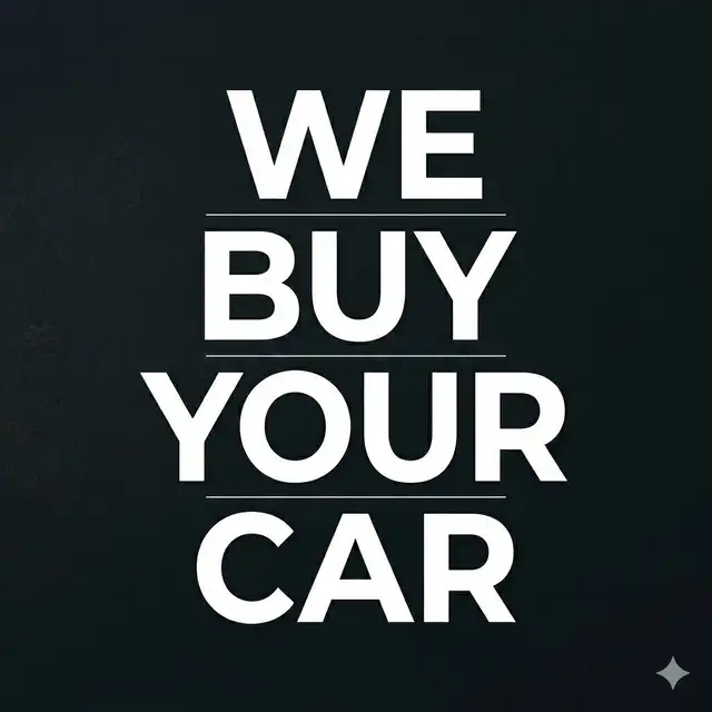 We buy your car