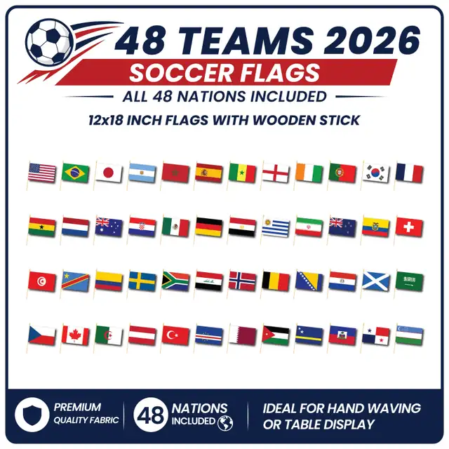 2026 World Cup String Flags Bunting Pennants - Photo 6