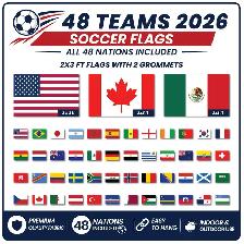 2026 World Cup String Flags Bunting Pennants - Photo 7