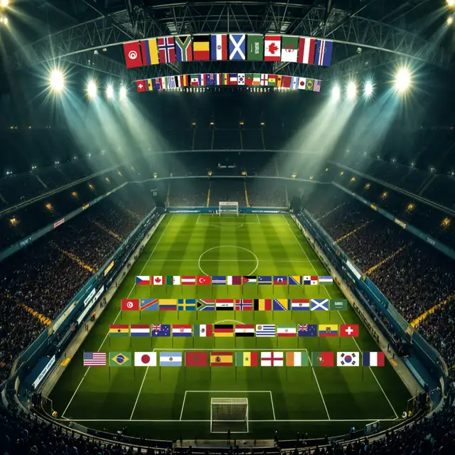 2026 World Cup String Flags Bunting Pennants - Photo 8