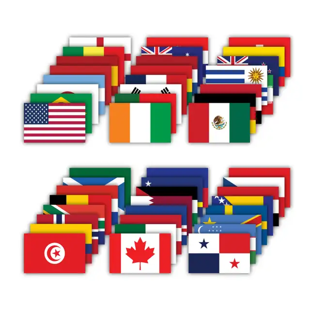 2026 World Cup String Flags Bunting Pennants - Photo 9