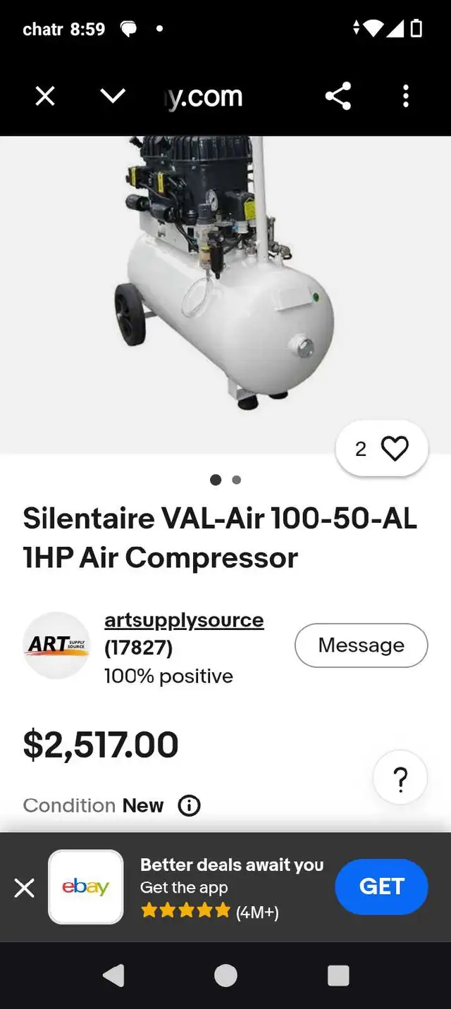 Silentair Condar Air compressor