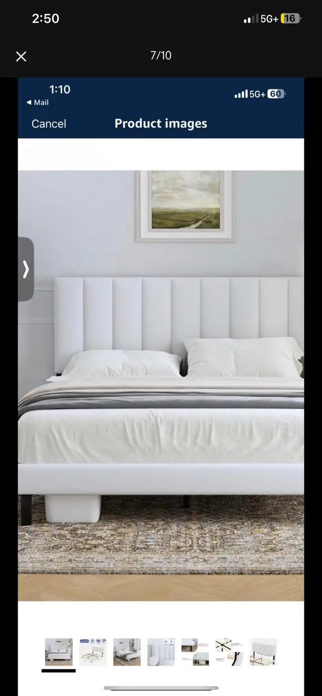 Brand New QUEEN Platform Frames (In BOX) & Delivery - Photo 2