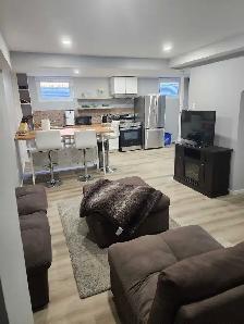 Basement apartment or Rooms for rent