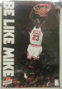 1992 Michael Jordan Gatorade poster