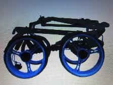 2 NEW QWIK-FOLD HIGH QUALITY   LIGHTWEIGHT 4 WHEEL CARTS - Photo 2