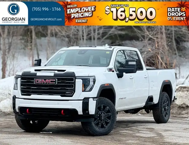 2026 GMC Sierra 3500HD AT4- Snow Plow Prep/Camper Pkg