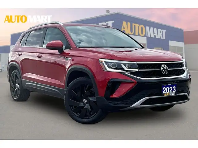 2023 Volkswagen Taos AWD | LEATHER | NAV | PANORAMIC SUNROOF |