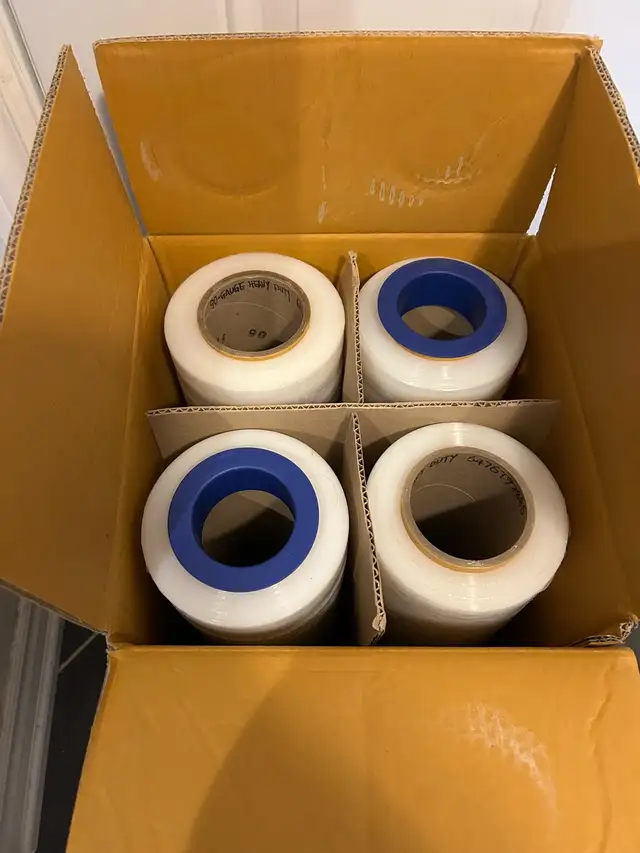 Stretch Wrap Film Pallet Wrap 90G 18'x1500' Non-Chinese FREE Del - Photo 2