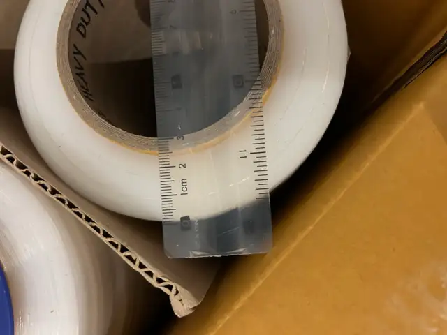Stretch Wrap Film Pallet Wrap 90G 18'x1500' Non-Chinese FREE Del - Photo 3