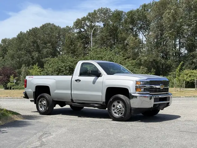 2016 Chevrolet Silverado 2500HD 4x4 Single Cab Long Bed V8