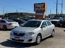 2009 Toyota Corolla CE, ONLY 139KMS, RELIABLE, CERTIFIED