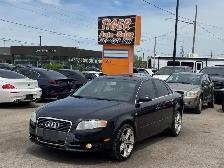 2007 Audi A4 AS IS, 2.0T, RUNS OK, MISFIRE, 22 SERVICE RECORDS