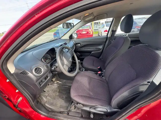 2014 Mitsubishi Mirage SE, MANUAL, FUEL SAVER, CERTIFIED - Photo 9