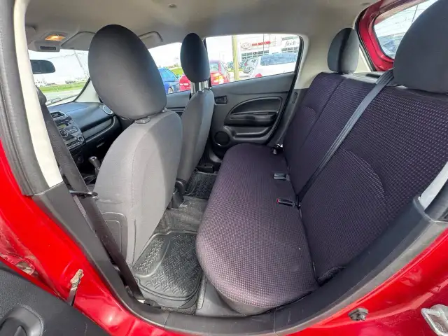 2014 Mitsubishi Mirage SE, MANUAL, FUEL SAVER, CERTIFIED - Photo 10