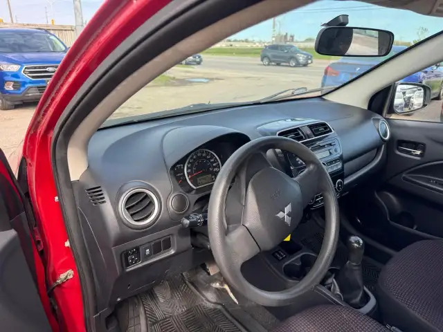 2014 Mitsubishi Mirage SE, MANUAL, FUEL SAVER, CERTIFIED - Photo 12