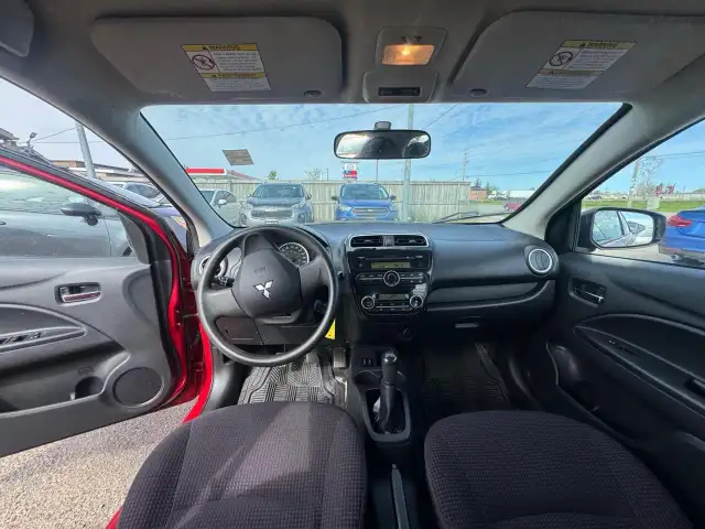 2014 Mitsubishi Mirage SE, MANUAL, FUEL SAVER, CERTIFIED - Photo 13