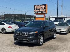 2014 Jeep Cherokee LIMITED, LEATHER, 4 CYL, ALLOYS, AS IS SPECIA